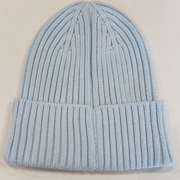 Athleta Girl,  Chill Out Beanie, Porcelain Blue, One Size Youth, New Without Tag - Picture 2 of 5